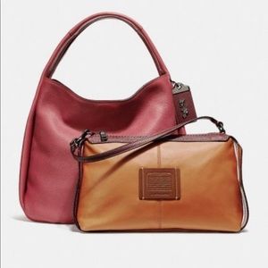 NEW! COACH LEATHER HOBO BAG